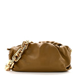 Calfskin The Pouch Chain Moutarde