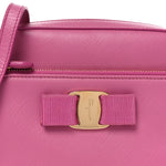 Saffiano Lydia Bow Camera Bag Pink