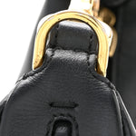 Vitello Grace Matte Nano Fendigraphy Hobo Charm Black