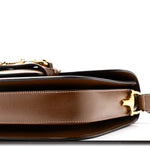 Azalea Calfskin Horsebit 1955 Shoulder Bag  Brown Sugar