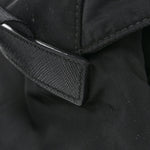 Re-Nylon Saffiano Medium Backpack Black