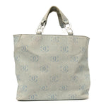 Denim Large CC Tote Light Blue