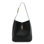 Supple Calfskin Large Le 5 A 7 Soft Hobo Black