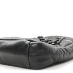 Nappa Cloud Quilted Travia Medium Tote Black