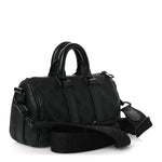 Monogram Taurillon Keepall Bandouliere 25 Black