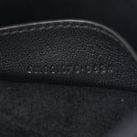 Lambskin Pochon Shoulder Bag Black