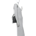 Lambskin Cannage Medium Lady Dior Black