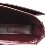 Shiny Calfskin Teen Triomphe Burgundy