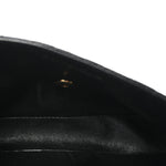 Caviar Quilted East West Flap Black