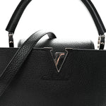 Taurillon Capucines PM Black
