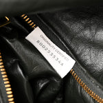 Calfskin Foulard Shoulder Bag Dark Green