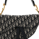 Oblique Saddle Bag Blue