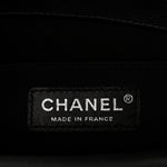 Grained Calfskin Quilted Medium Boy Flap Black