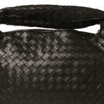 Calfskin Intrecciato Small Hop Kaki