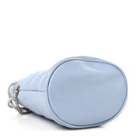 Calfskin Matelasse Mini GG Marmont 2.0 Bucket Bag Porcelain Light Blue