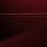 Box Calfskin Teen Classic Box Flap Bag Burgundy