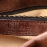 Calfskin Silverado Shoulder Bag Chocolate