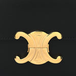 Shiny Calfskin Teen Triomphe Black