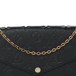 Empreinte Pochette Felicie Chain Wallet Black