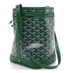 Goyardine Petit Flot Bucket Bag PM Green