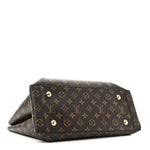 Monogram Flower Tote Black