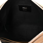 Glazed Fabric Vitello Cover FF 1974 Diagonal Bi-Color Medium Camera Case Tobacco Moro Sand Black
