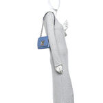 Epi Twist Shoulder Bag PM Denim Light