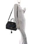 Smooth Calfskin Small Bel Air Carry All Bag Black