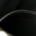 GG Supreme Monogram Web Small Flat Messenger Bag Black Grey