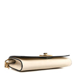 Calfskin Vlogo Crossbody Pouch White