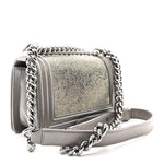 Galuchat Stingray Small Boy Flap Silver