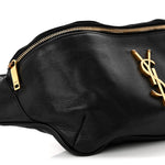 Grain De Poudre Monogram Belt Bag Black