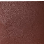 Grained Calfskin Large N/S Park Tote Burnt Wood