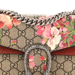GG Supreme Monogram Blooms Mini Dionysus Shoulder Bag Beige Multicolor Dry Rose