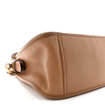 Vitello Daino Hobo Messenger Bag Caramel