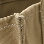 Cotton Canvas Medium The Traveler Tote Bag Slate Green