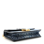 Denim Oblique 30 Montaigne East West Chain Flap Bag