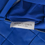 Paper Calfskin Maxi Intrecciato Cassette Messenger Blue