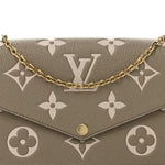 Empreinte Monogram Giant Felicie Pochette Tourterelle Creme