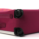 Knit Monogram Horizon Soft 55 Suitcase Fuchsia