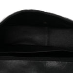 Caviar Quilted Jumbo Single Flap Black