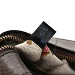 GG Supreme Monogram Web Neo Vintage Shoulder Bag Beige New Acero Crop