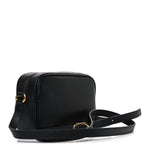 Pebbled Calfskin Mini Soho Disco Bag Black