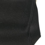 Satin Small Marlene Chain Clutch Black
