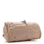 Metallic Calfskin Medium Paddington Satchel Taupe