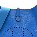 Taurillon Clemence Evelyne III PM Bleu Hydra