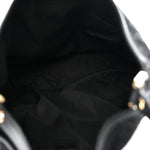 Monogram Large New Ladies Web Hobo Black