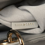 Lambskin Cannage Medium Lady Dior Grey