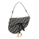 Oblique Saddle Bag Blue