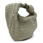 Nappa Intrecciato Teen Jodie Hobo Travertine